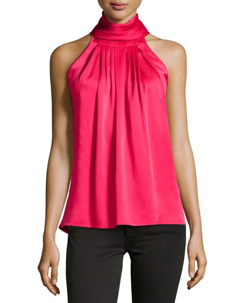 michael kors pink top|Michael Kors halter tank tops.